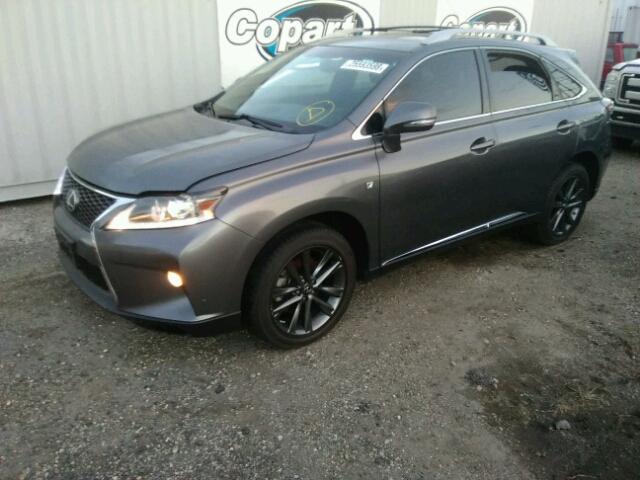 2T2BK1BA9DC203006 - 2013 LEXUS RX 350 BLACK photo 2