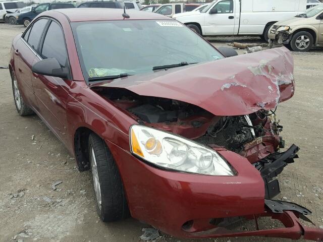 1G2ZG57N484185373 - 2008 PONTIAC G6 BASE RED photo 1