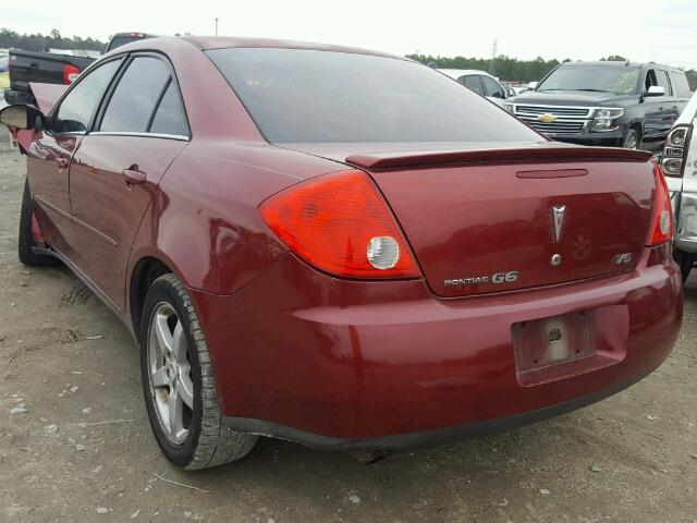 1G2ZG57N484185373 - 2008 PONTIAC G6 BASE RED photo 3