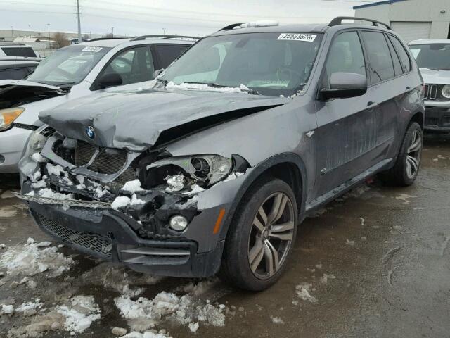 5UXFE83538L165213 - 2008 BMW X5 4.8I GRAY photo 2