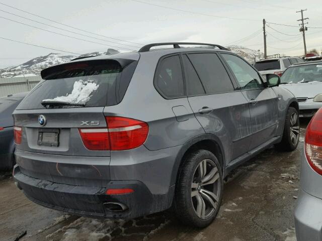 5UXFE83538L165213 - 2008 BMW X5 4.8I GRAY photo 4