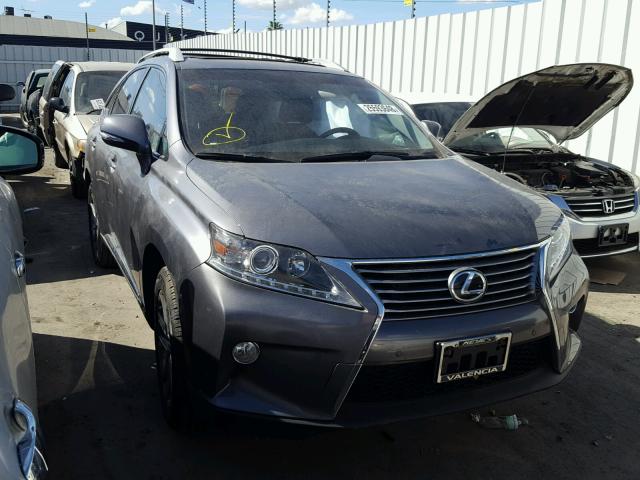 2T2ZK1BA4EC138176 - 2014 LEXUS RX 350 GRAY photo 1