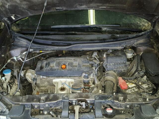 19XFB2F89CE029909 - 2012 HONDA CIVIC EX ნაცრისფერი ფოტო 7