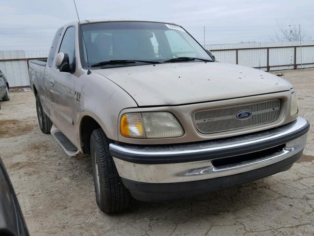 2FTZX1764WCA37525 - 1998 FORD F150 GREEN photo 1