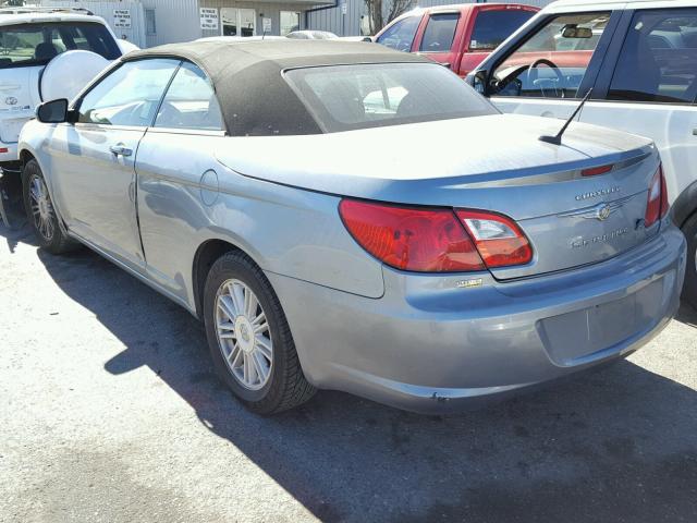 1C3LC55D89N544361 - 2009 CHRYSLER SEBRING TO BLUE photo 3