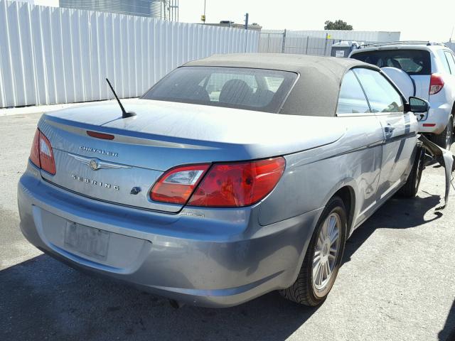 1C3LC55D89N544361 - 2009 CHRYSLER SEBRING TO BLUE photo 4