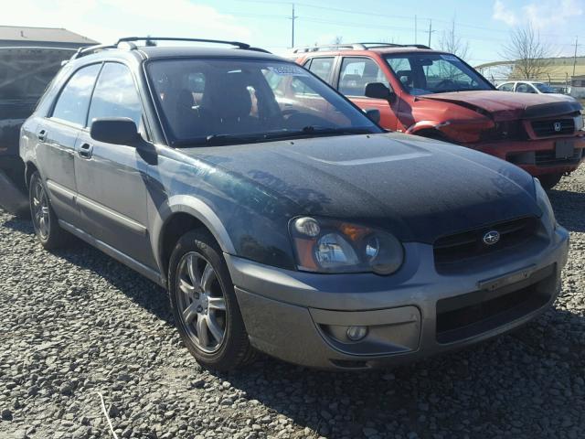 JF1GG68525H814677 - 2005 SUBARU IMPREZA OU GREEN photo 1