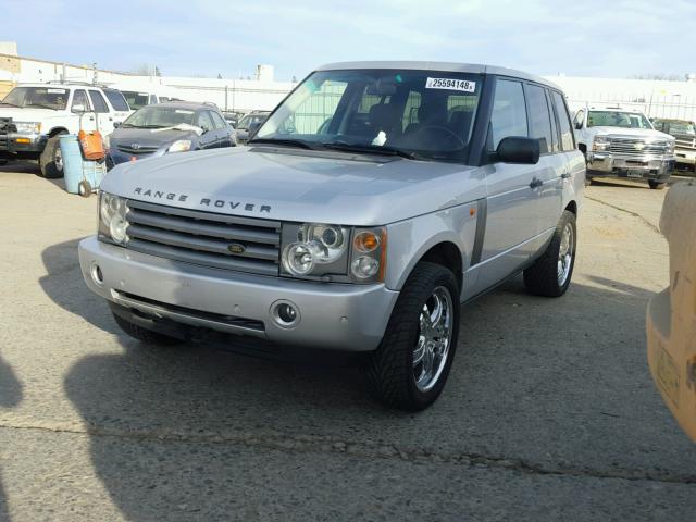 SALMB11463A105510 - 2003 LAND ROVER RANGE ROVE SILVER photo 2