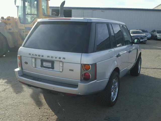 SALMB11463A105510 - 2003 LAND ROVER RANGE ROVE SILVER photo 4