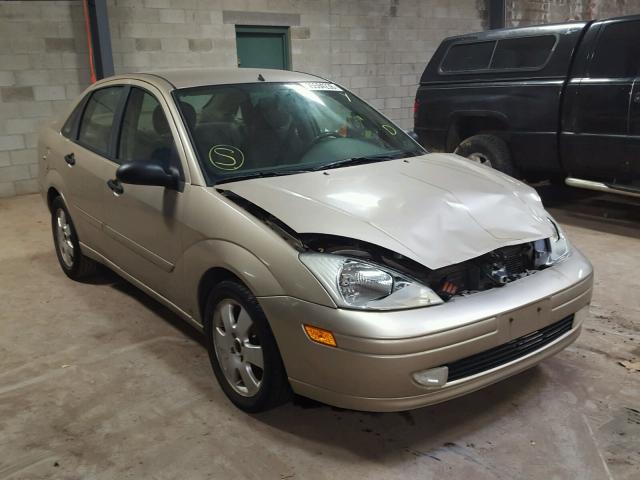 1FAFP38301W303127 - 2001 FORD FOCUS ZTS GOLD photo 1