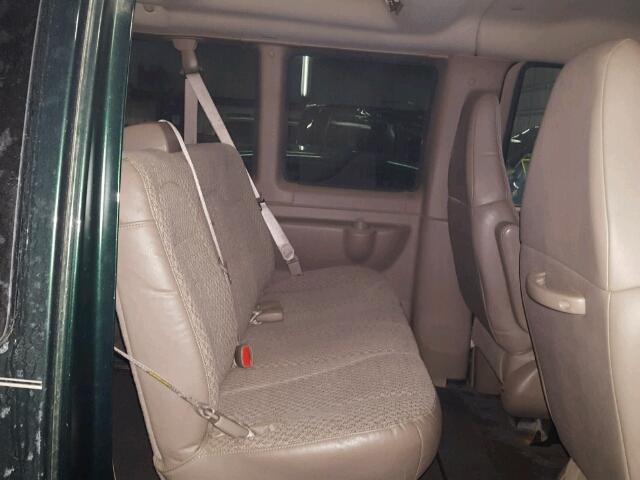 1GNFG154791168370 - 2009 CHEVROLET EXPRESS G1 GREEN photo 6