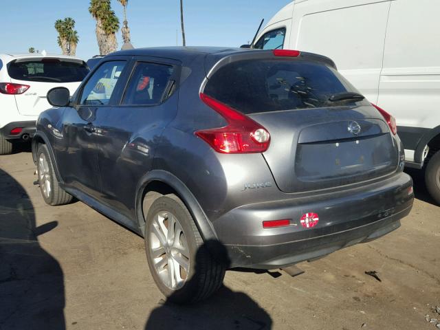 JN8AF5MR2DT224436 - 2013 NISSAN JUKE S GRAY photo 3