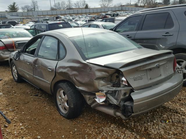 1FAFP55234A177144 - 2004 FORD TAURUS SES GRAY photo 3