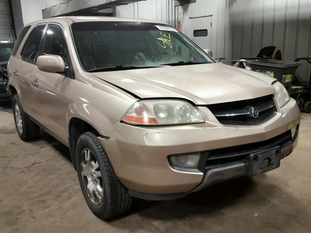 2HNYD182X1H540952 - 2001 ACURA MDX GOLD photo 1