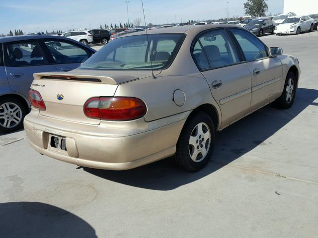 1G1NE52JX3M725816 - 2003 CHEVROLET MALIBU LS GOLD photo 4