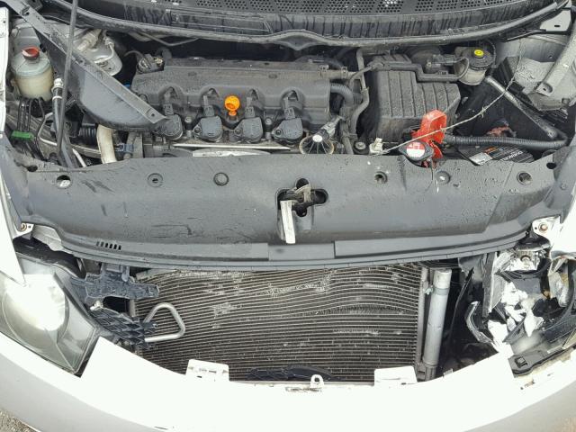 19XFA1F53BE044584 - 2011 HONDA CIVIC LX SILVER photo 7