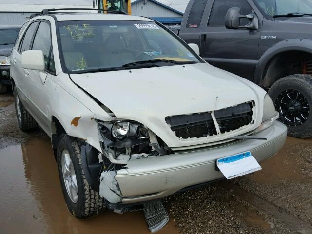 JT6GF10UXY0061154 - 2000 LEXUS RX 300 WHITE photo 1