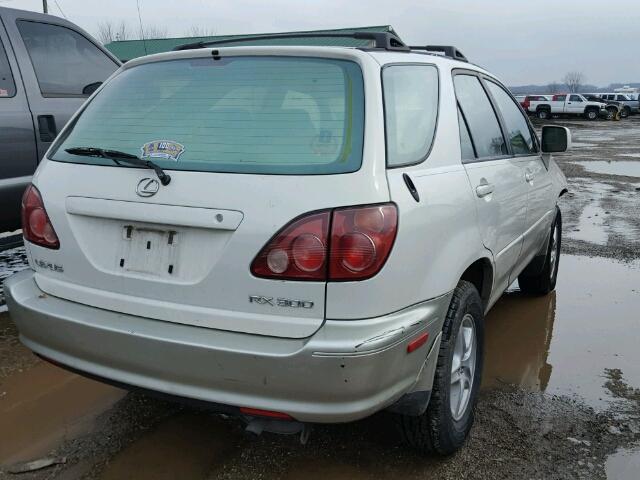 JT6GF10UXY0061154 - 2000 LEXUS RX 300 WHITE photo 4