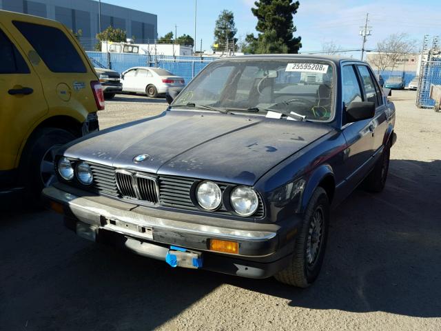 WBAAE6409G0704756 - 1986 BMW 325 E AUTO BLUE photo 2