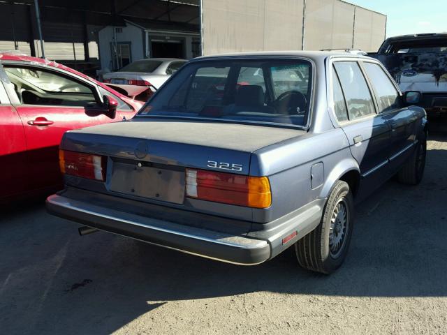 WBAAE6409G0704756 - 1986 BMW 325 E AUTO BLUE photo 4