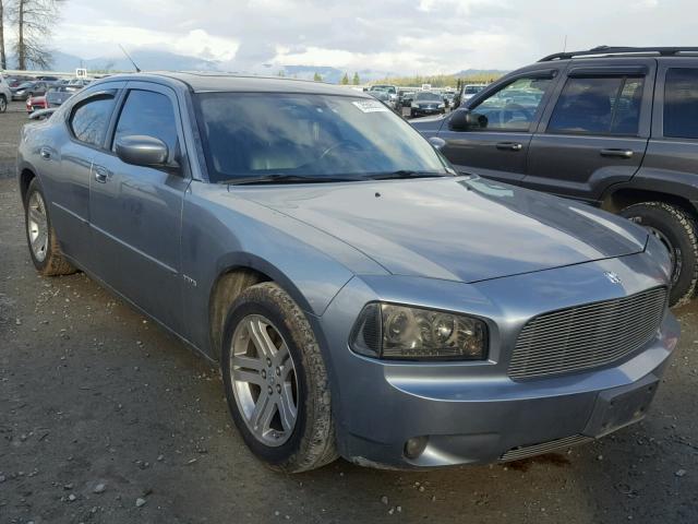 2B3KA53H86H465443 - 2006 DODGE CHARGER R/ GRAY photo 1