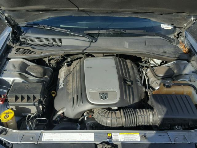 2B3KA53H86H465443 - 2006 DODGE CHARGER R/ GRAY photo 7