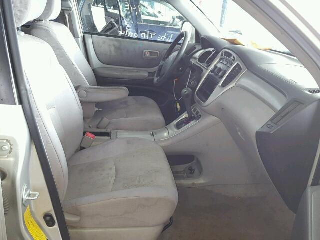 JTEEP21A970194909 - 2007 TOYOTA HIGHLANDER SILVER photo 5