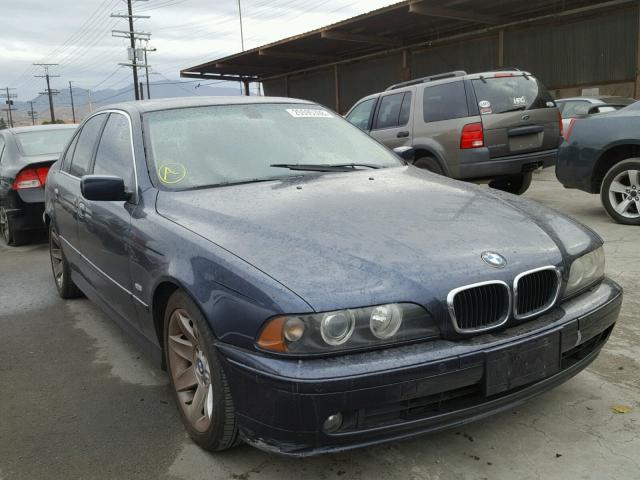 WBADT43433G025854 - 2003 BMW 525 I AUTO BLUE photo 1