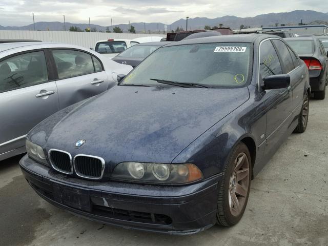 WBADT43433G025854 - 2003 BMW 525 I AUTO BLUE photo 2