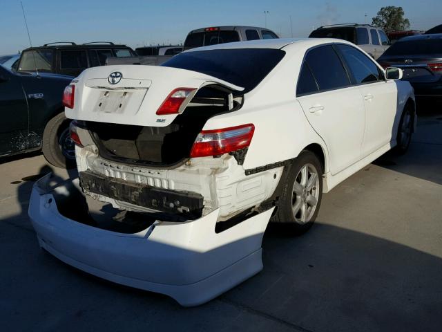 4T1BE46KX8U781202 - 2008 TOYOTA CAMRY CE WHITE photo 4