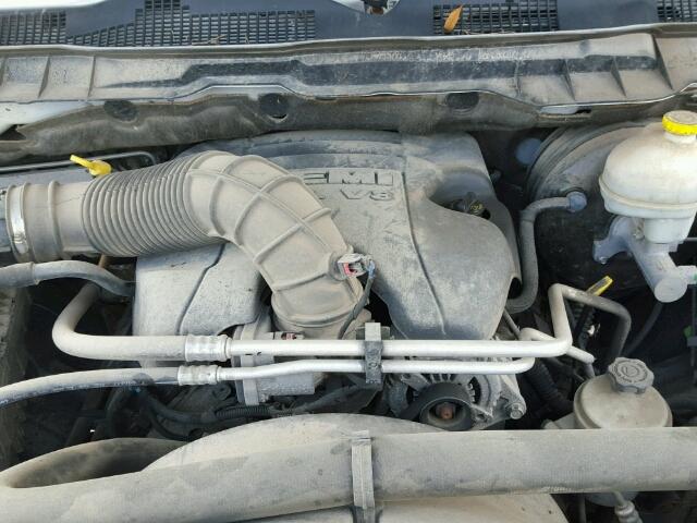 1D3HB13T09S739404 - 2009 DODGE RAM 1500 WHITE photo 7