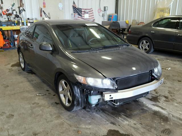 2HGFG1B65AH527222 - 2010 HONDA CIVIC LX CHARCOAL photo 1