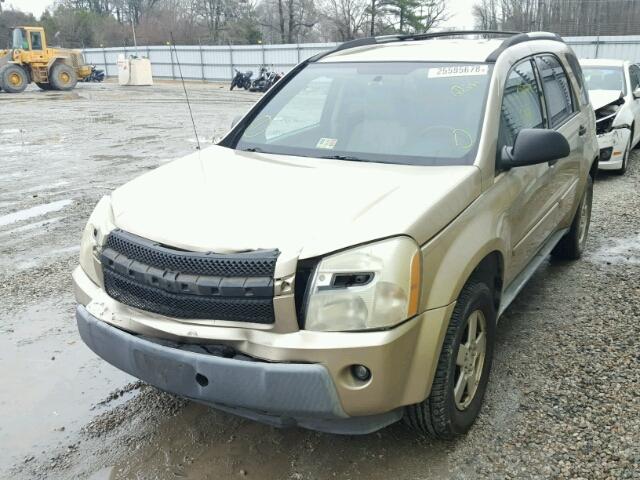 2CNDL13F056087889 - 2005 CHEVROLET EQUINOX LS TAN photo 2