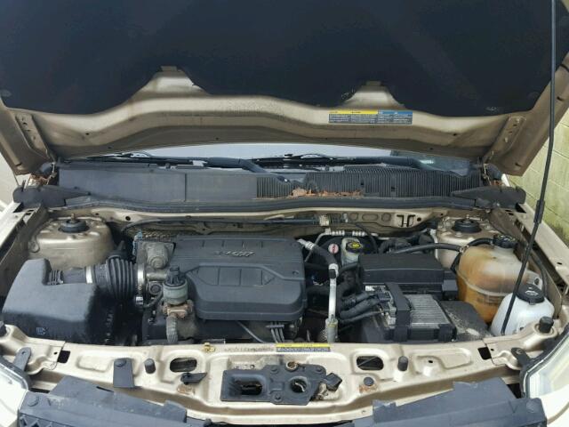 2CNDL13F056087889 - 2005 CHEVROLET EQUINOX LS TAN photo 7