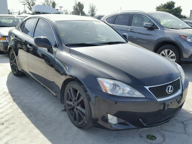 JTHBK262575041002 - 2007 LEXUS IS 250 BLACK photo 1