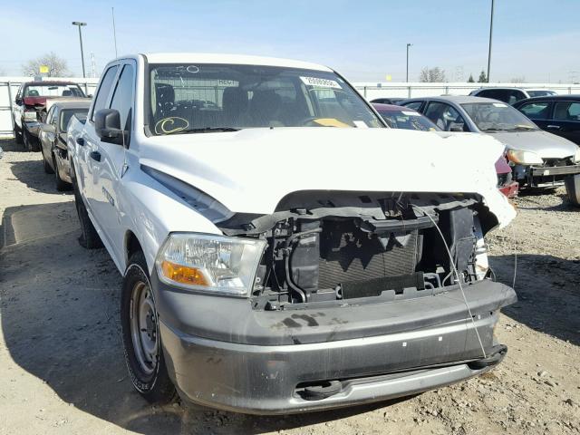 1D7RV1CP9BS680288 - 2011 DODGE RAM 1500 WHITE photo 1