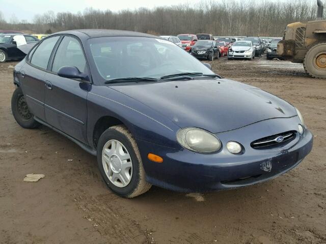 1FAFP53U1XA121714 - 1999 FORD TAURUS SE BLUE photo 1