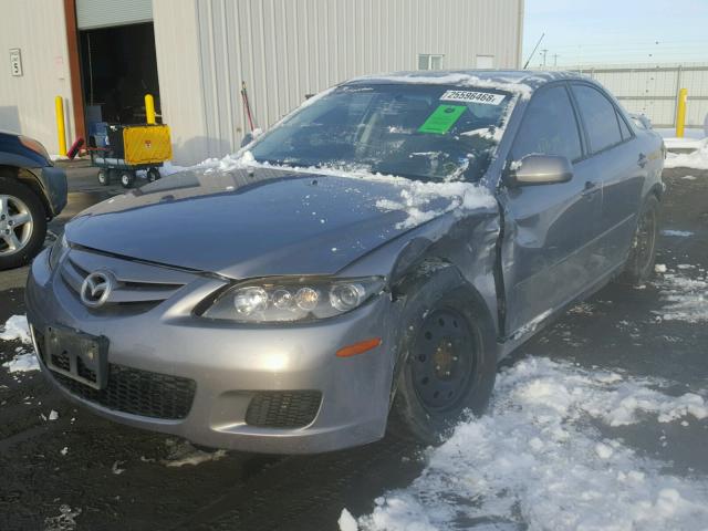 1YVHP80C885M14627 - 2008 MAZDA 6 I GRAY photo 2