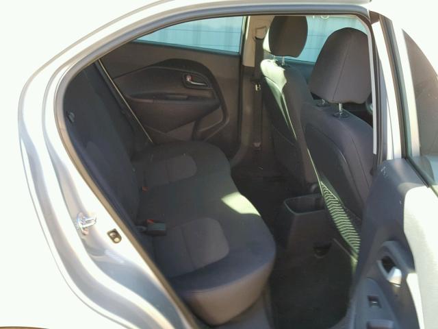 KNADM5A33D6152995 - 2013 KIA RIO LX Արծաթագույն լուսանկար 6