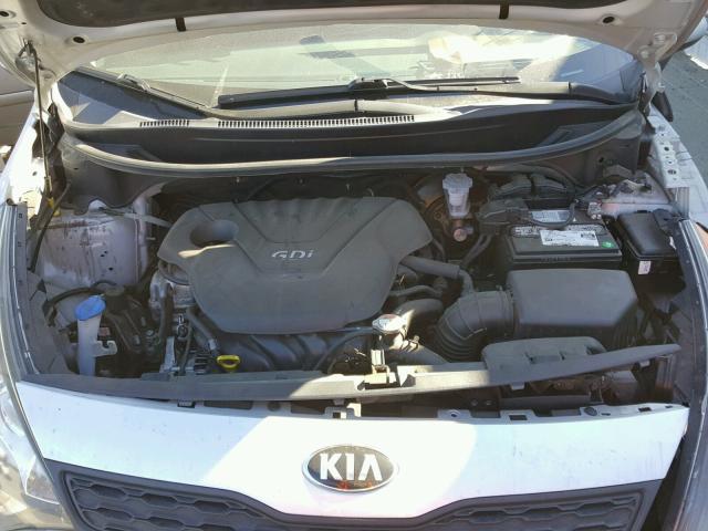 KNADM5A33D6152995 - 2013 KIA RIO LX Արծաթագույն լուսանկար 7