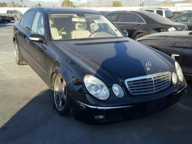 WDBUF56J96A937167 - 2006 MERCEDES-BENZ E 350 BLACK photo 1