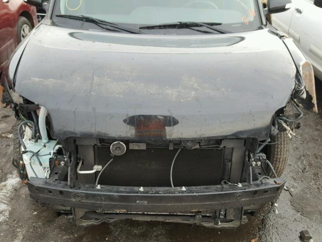 JTLKE50E991088206 - 2009 TOYOTA SCION XB BLACK photo 7