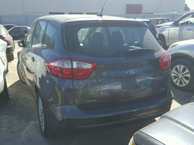 1FADP5AU5FL106484 - 2015 FORD C-MAX SE GRAY photo 3