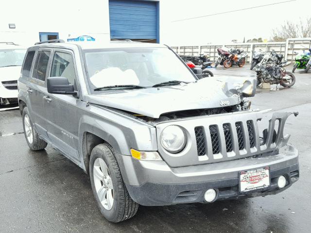 1C4NJPBB6CD686696 - 2012 JEEP PATRIOT SP GRAY photo 1