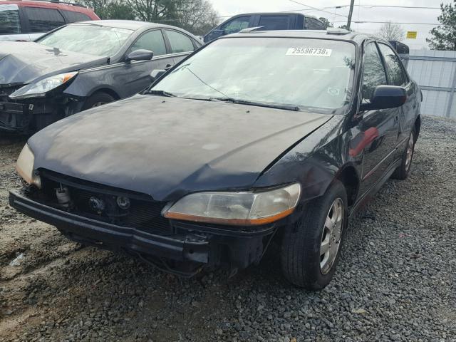 JHMCG56621C015681 - 2001 HONDA ACCORD EX BLACK photo 2