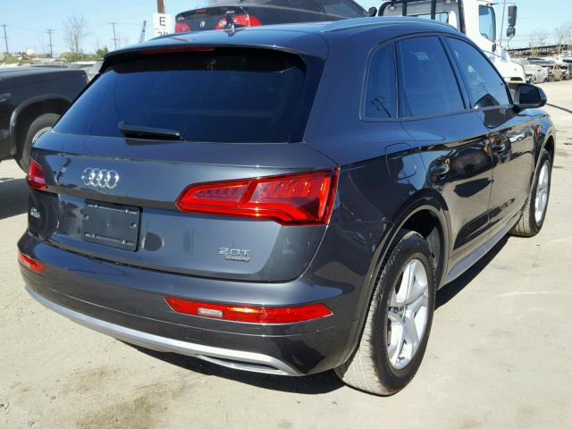 WA1ANAFY3J2022941 - 2018 AUDI Q5 PREMIUM GRAY photo 4