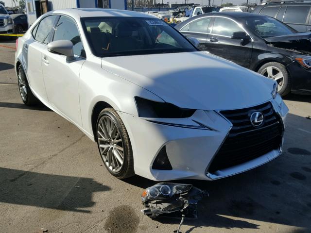 JTHBA1D27H5061348 - 2017 LEXUS IS 200T WHITE photo 1