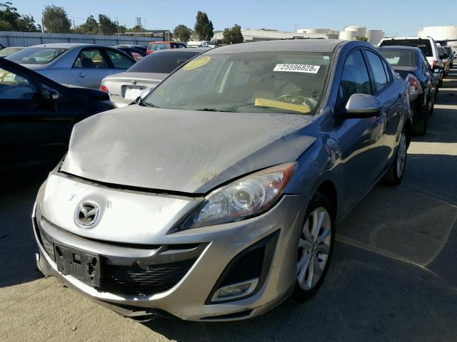 JM1BL1S65A1295891 - 2010 MAZDA 3 S GRAY photo 2