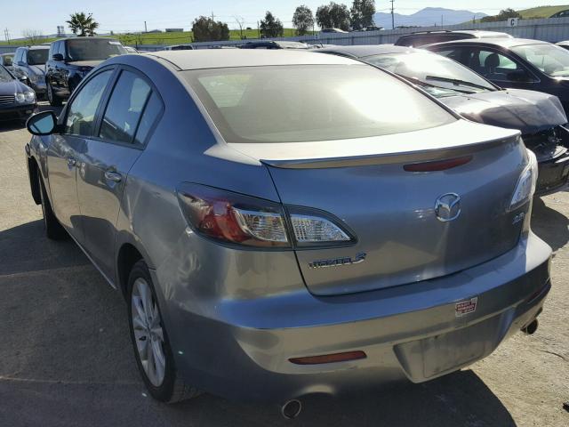 JM1BL1S65A1295891 - 2010 MAZDA 3 S GRAY photo 3