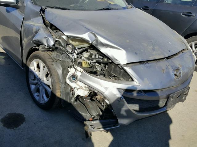 JM1BL1S65A1295891 - 2010 MAZDA 3 S GRAY photo 9